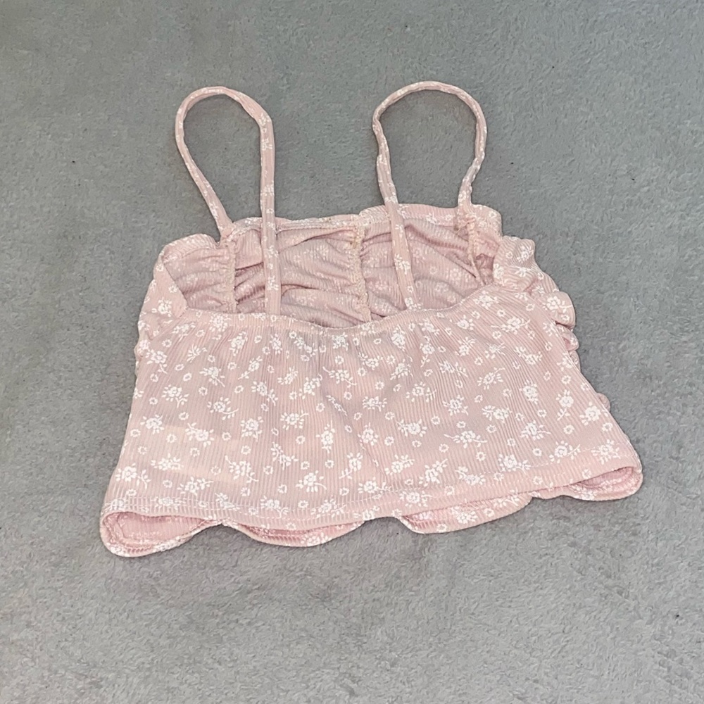 Boohoo Pink Crop Top - Picture 2 of 3